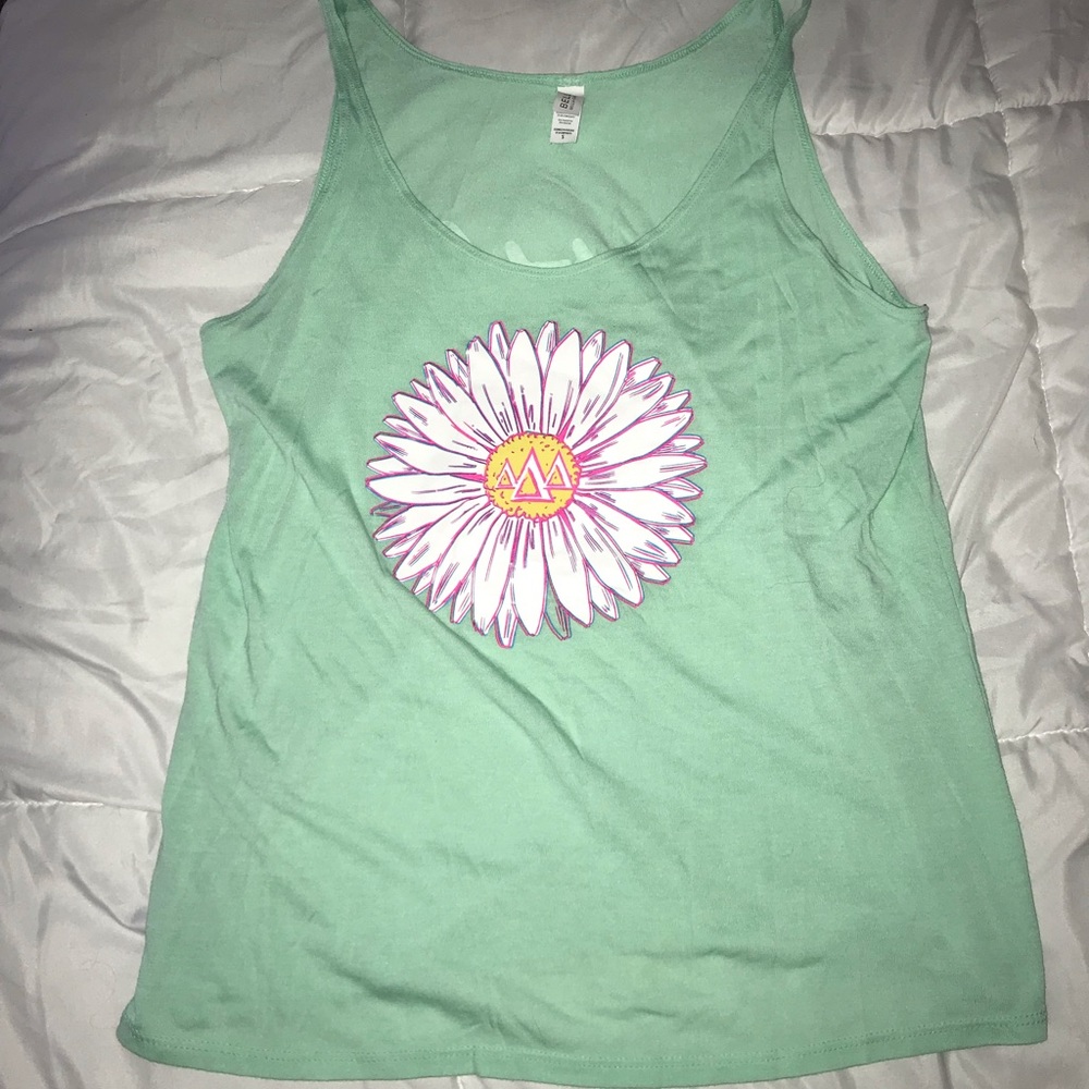 Tri delta flower tank